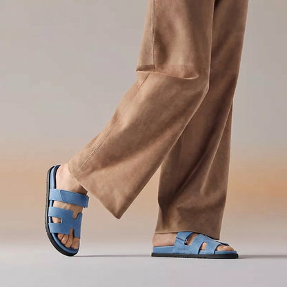 Sandales Chypre - Bleu Ciel