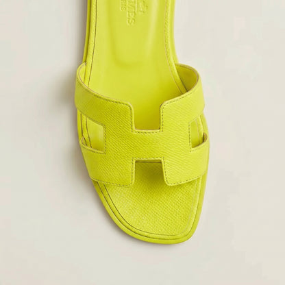 Sandales Oran - Jaune Citron