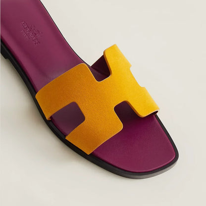 Sandalias Oran - Amarillo y Violeta